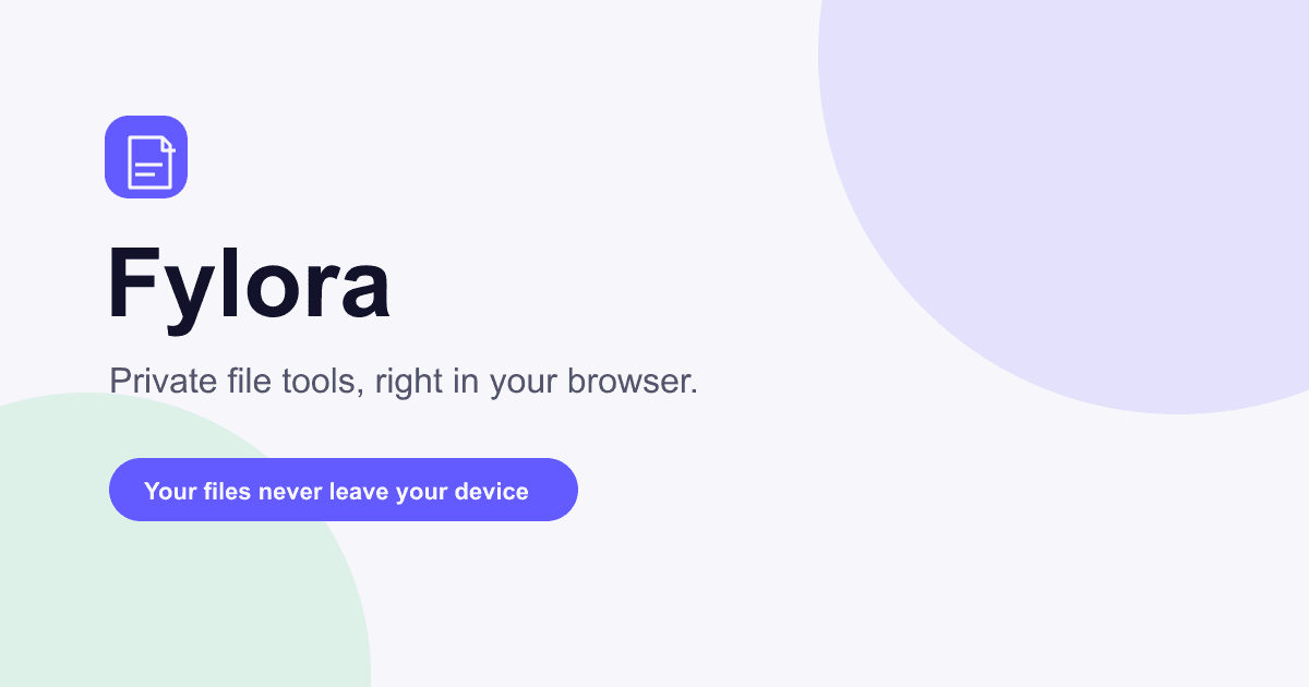 Fylora product preview