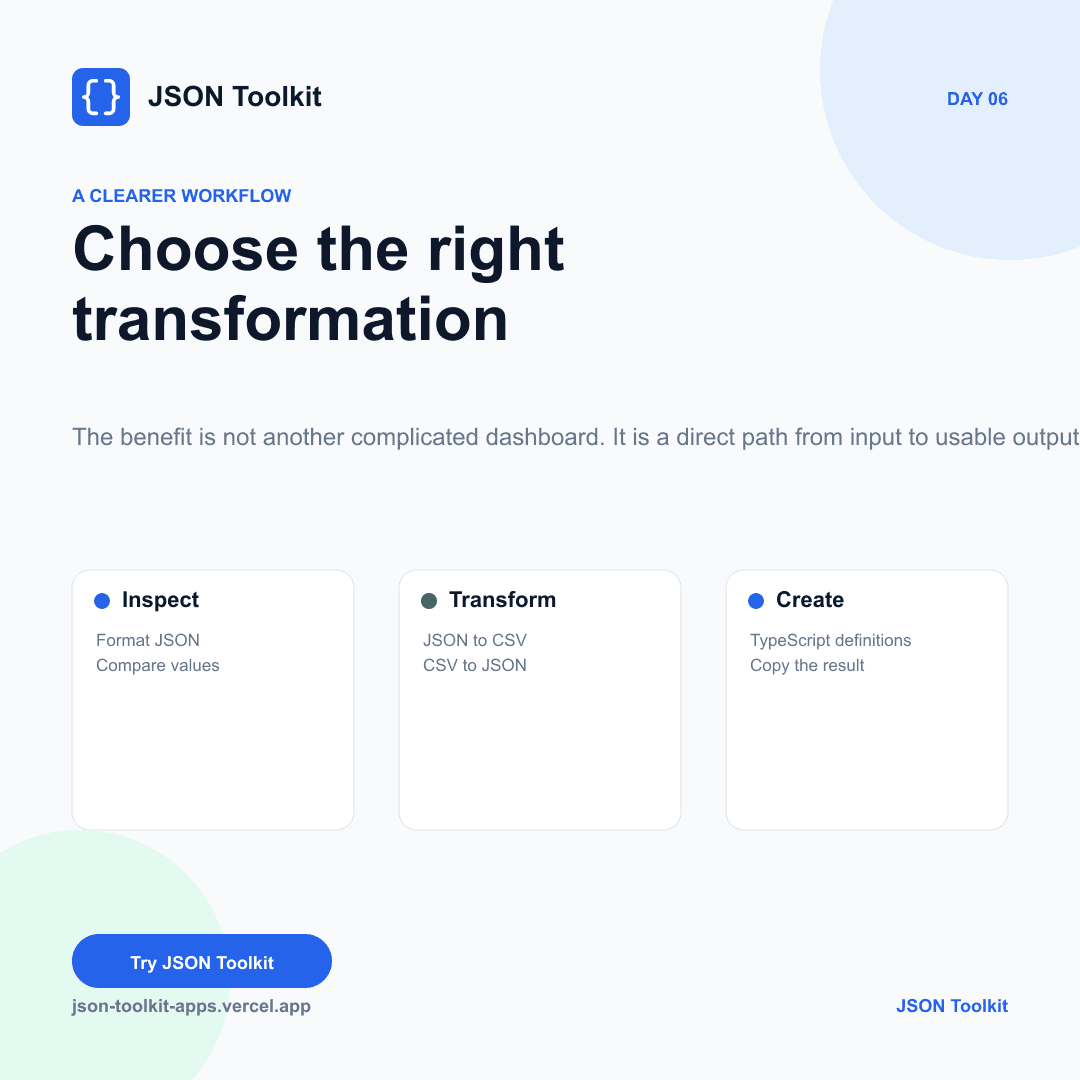 JSON Toolkit screenshot 6