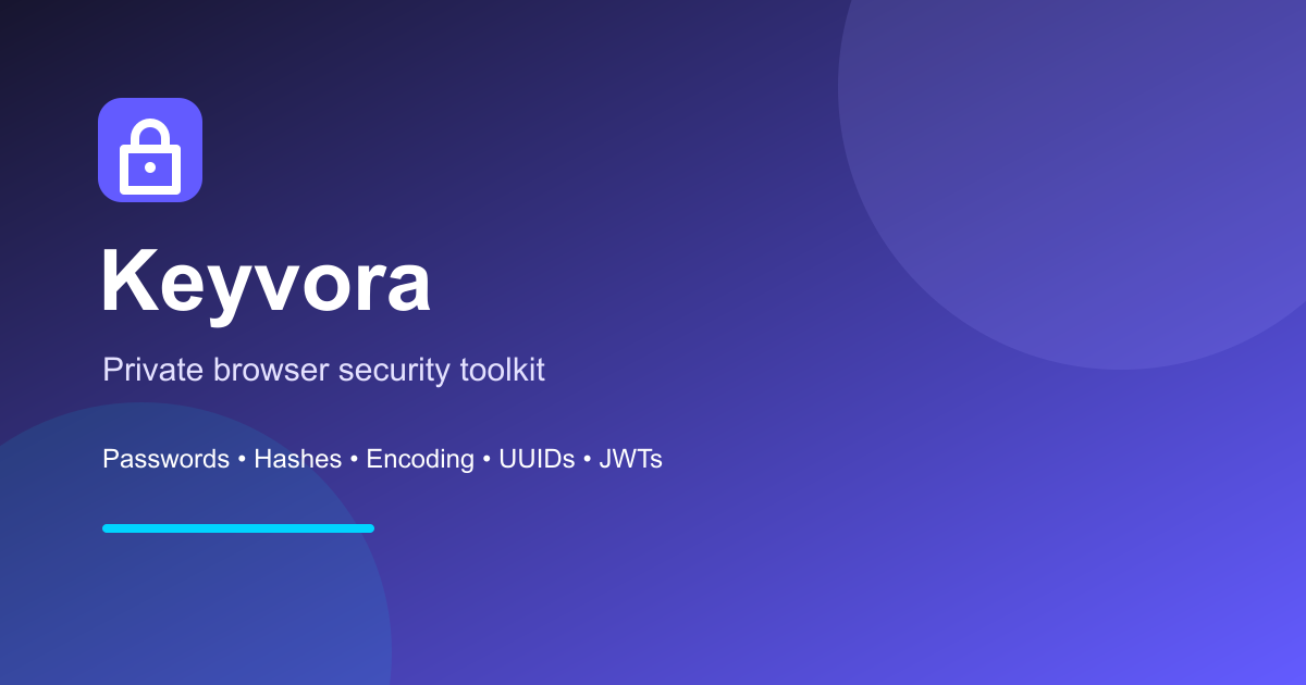 Keyvora product preview