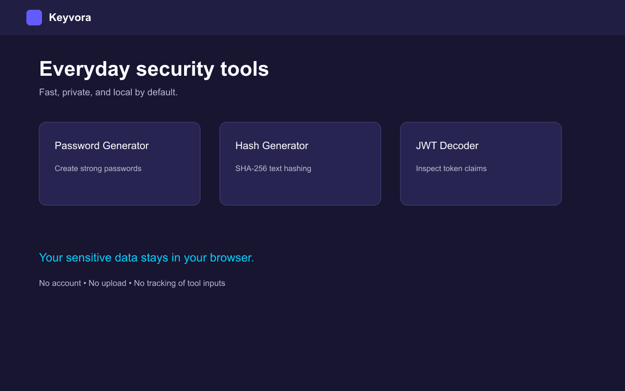 Keyvora screenshot 3